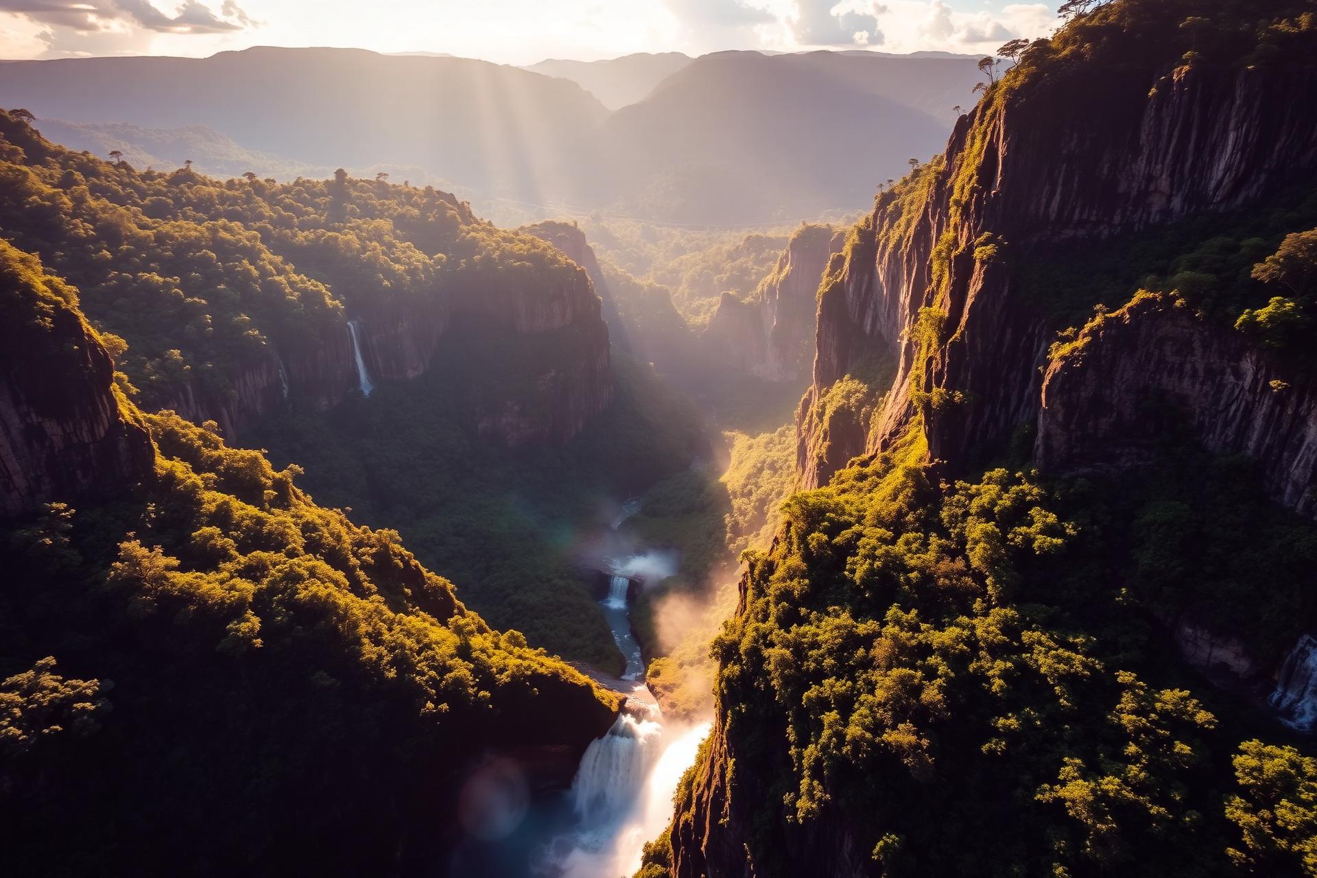 Cachoeira na Chapada Diamantina